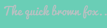 Image with Font Color B8C1C2 and Background Color 6ACEB6
